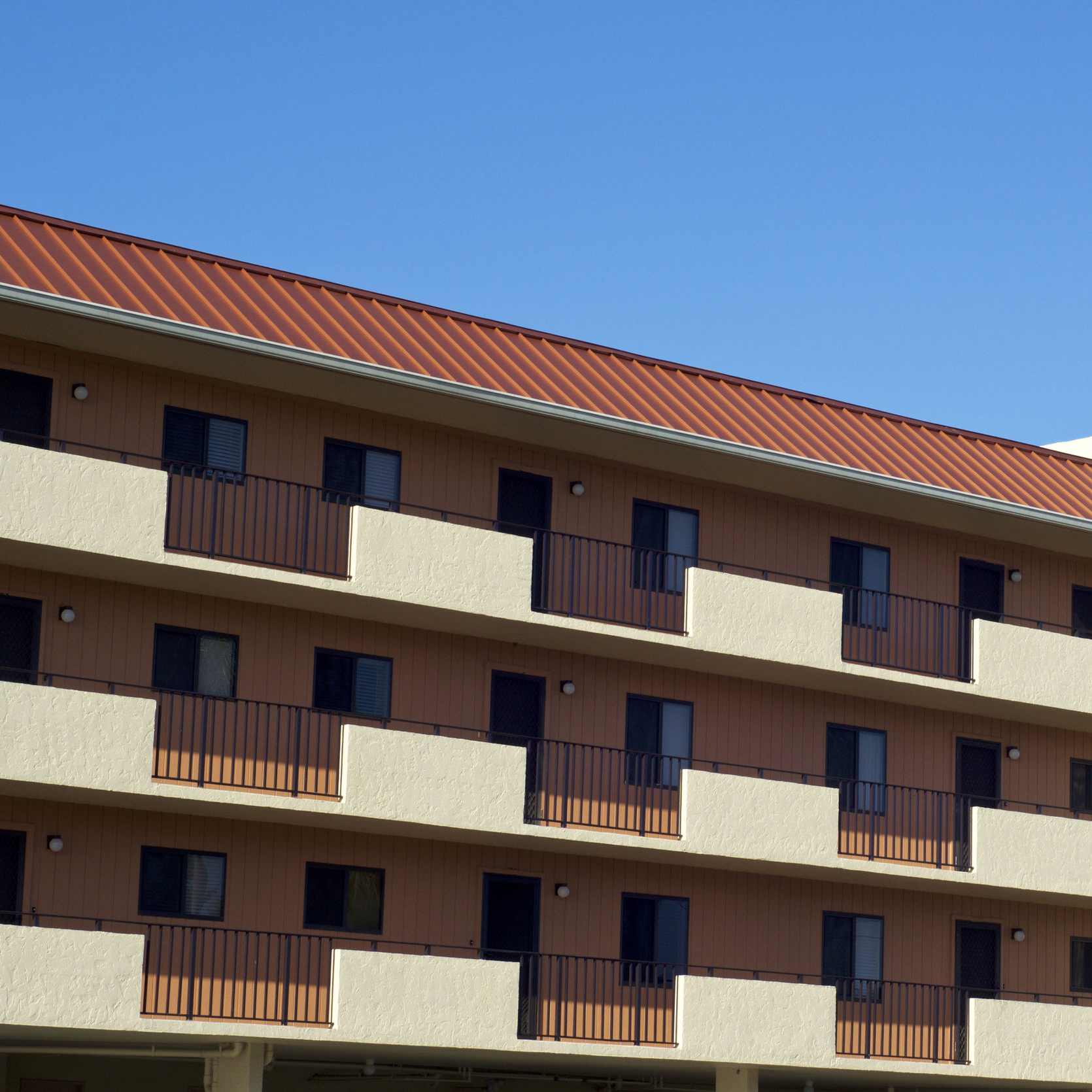 Apartment roof