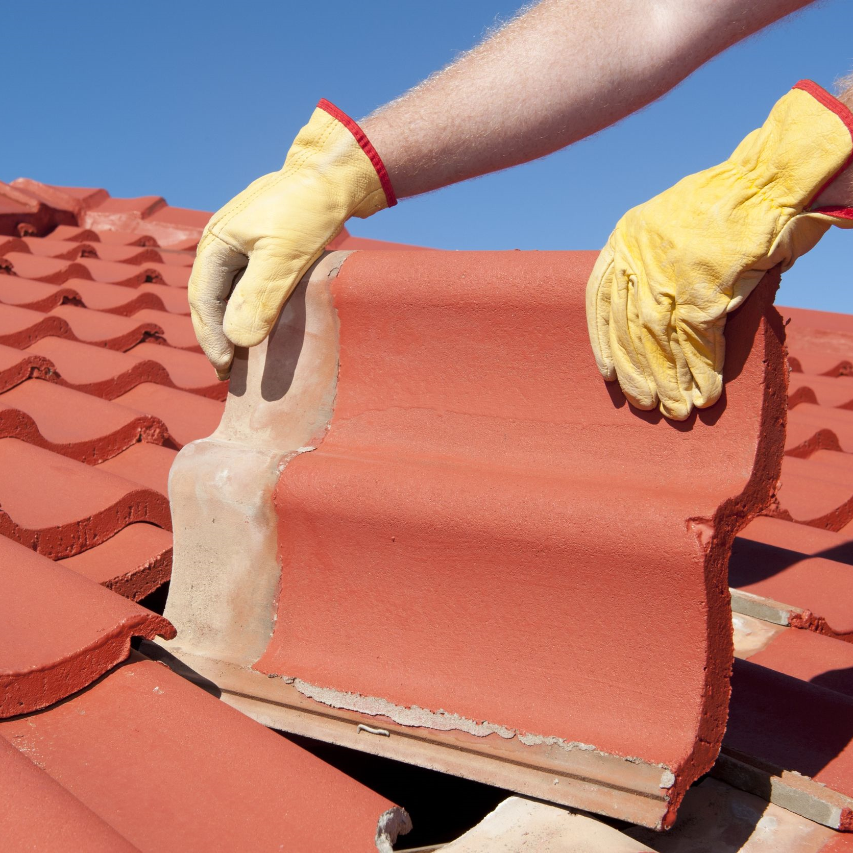 Tile roof repair